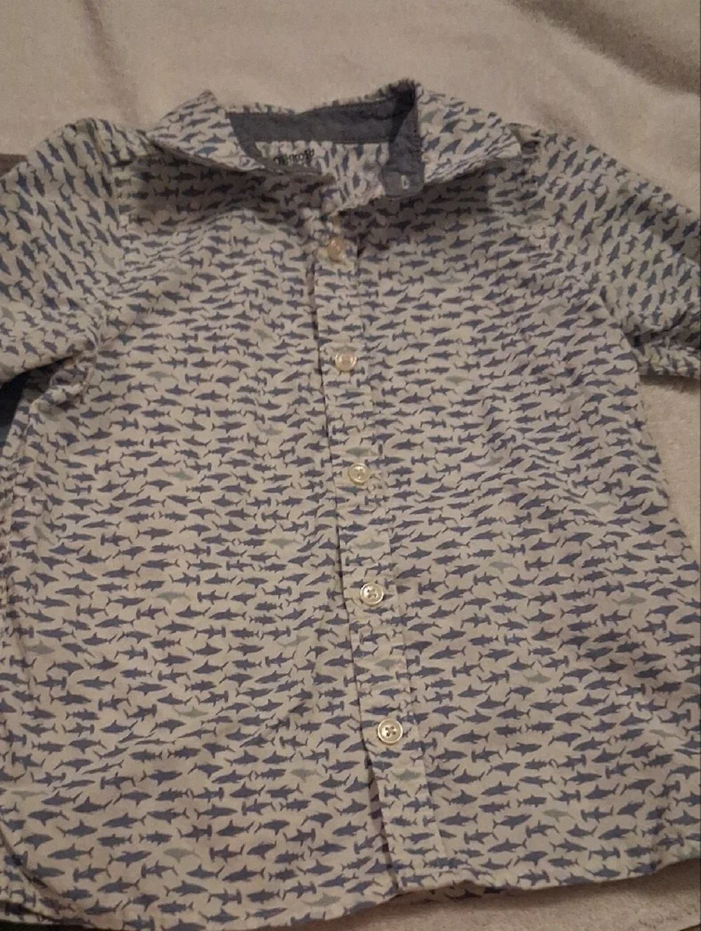 Osh-Kosh Size 5 Short-Sleeve Button-Up Bundle